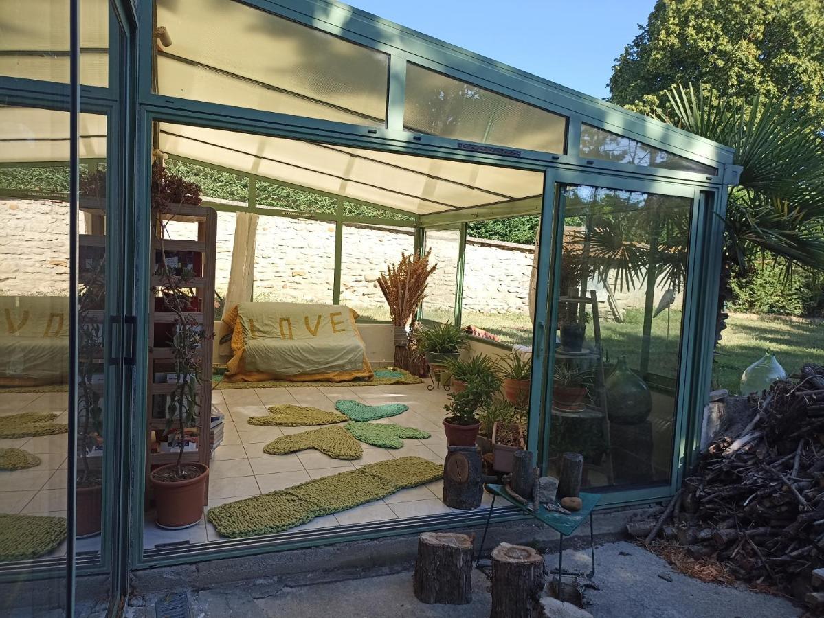 Un Jardin Sur La Colline Apartment Claveyson Exterior foto